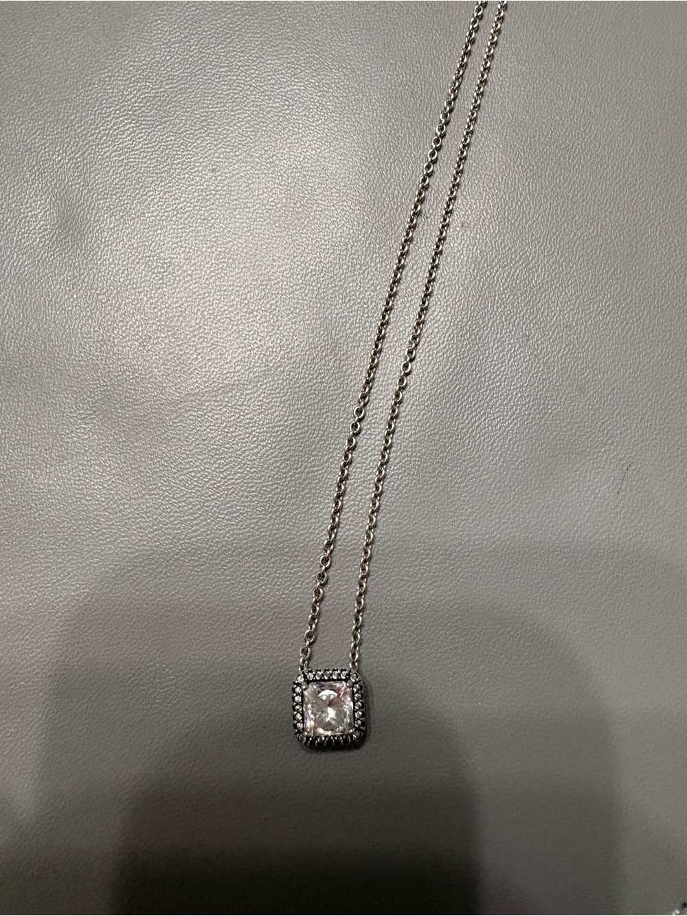 Pandora Silver Pendant Necklace